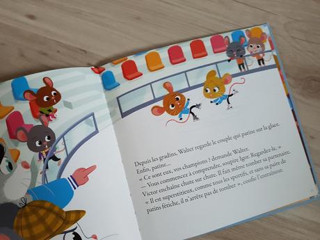 Walter enquête à la patinoire de Fabienne Blanchut et Coralie Villageas