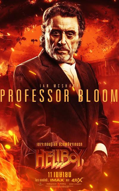 Affiches personnages internationales pour Hellboy de Neil Marshall