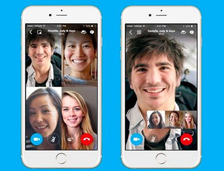 Skype fait plus fort que FaceTime avec ses appels de groupes jusqu’à 50 personnes
