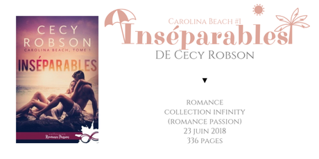 Inséparables (Carolina beach #1) • Cecy Robson