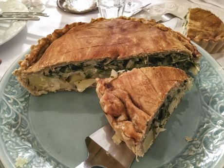 Verdure – Tourte aux blettes, épinards et fanes