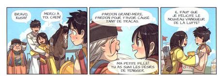 Kushi tome 4 - La fille du vent revient en plein Naadam pour affronter Bold