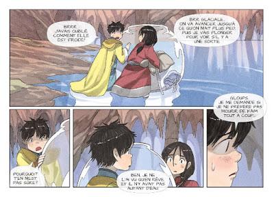 Kushi tome 4 - La fille du vent - Kushi et Tilik doivent sortir de la caverne sous-terraine