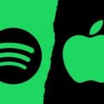 spotify apple 1 150x150 - Les artistes quittent Spotify pour Apple Music afin d’être mieux rémunérés