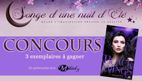 Résultats du Concours Black Wings T01 de Christina Henry