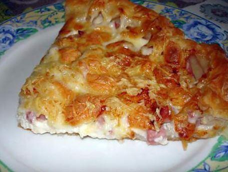 Recette quiche jambon