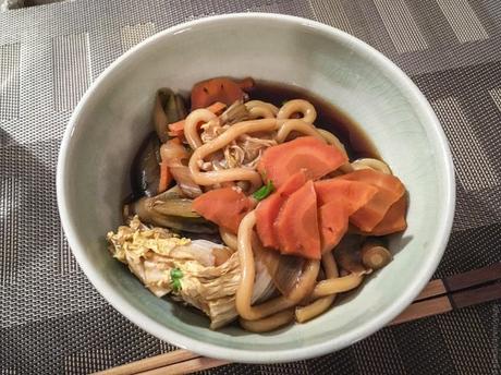 One pot à la japonaise – Sukiyaki au tofu grillé