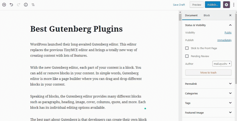 10 fonctionnalités intéressantes de Gutenberg que vous devriez connaître