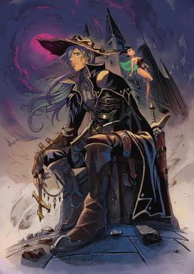 Marry Grave tome 1 - illustration couleur 05 - Sawyer et la Dark Fairy