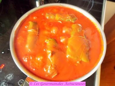 Oseille farcie au sarrasin et sauce aux orties (Vegan)