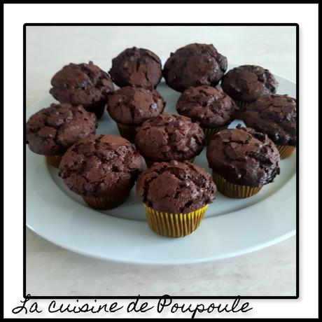 Muffins corsés au chocolat Muffins corsés au chocolat
