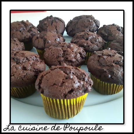 Muffins corsés au chocolat