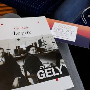 Le Prix, Cyril Gely… sélection du Prix Relay des Voyageurs lecteurs 2019