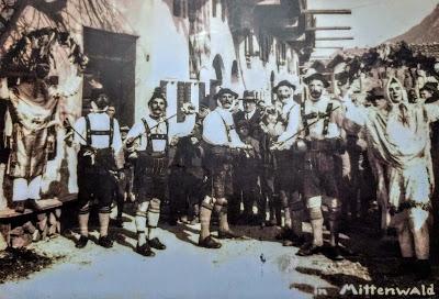 Fasching in Mittenwald - Maschera -Carnaval à Mittenwald