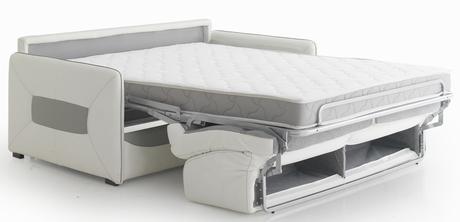 fauteuil convertible blanc