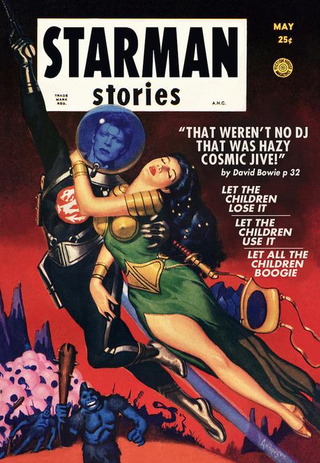 Les chansons de David Bowie transformées en Comics vintage