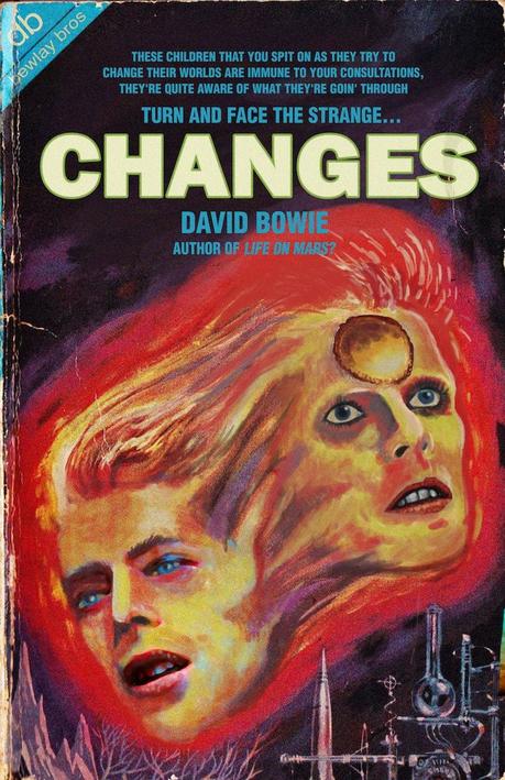 Les chansons de David Bowie transformées en Comics vintage
