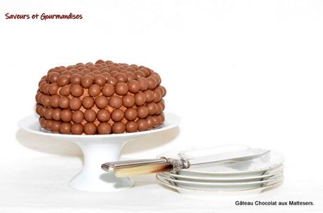 Gâteau chocolat aux Maltesers.