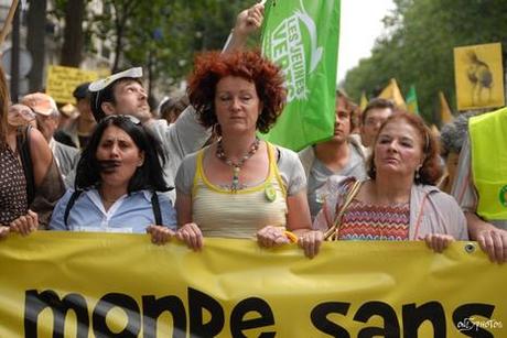 Manifestation contre les dangers de l'énergie nucléaire - Paris