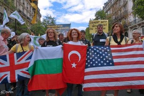 Manifestation contre les dangers de l'énergie nucléaire - Paris