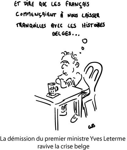 La démission du premier ministre Yves Leterme ravive la crise belge