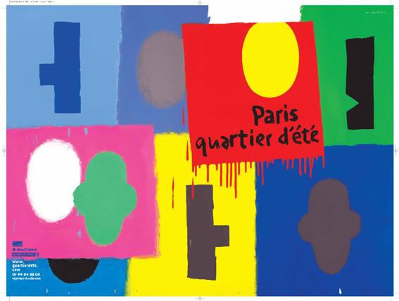 Quartier d'été parisien