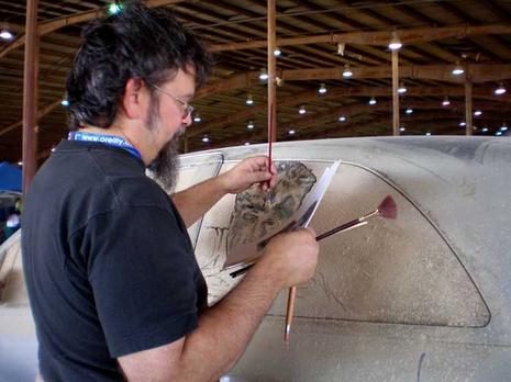 Images sur la poussière