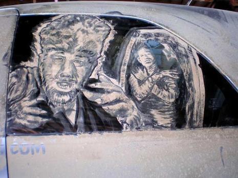 Images sur la poussière