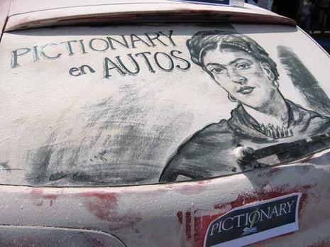 Images sur la poussière