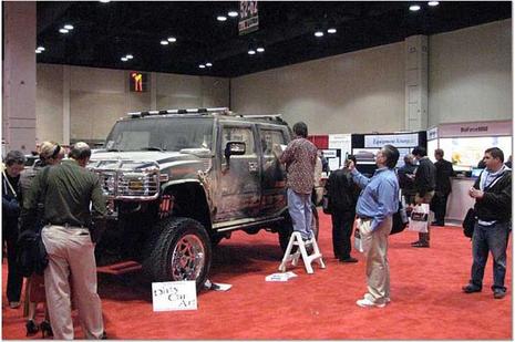 Images sur la poussière