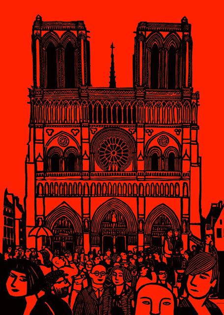 Notre-Dame de Paris, aujourd'hui et hier