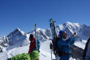 Dômes de Miage, en traversée (3670m)