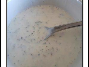 Sauce blanche pour Kebab