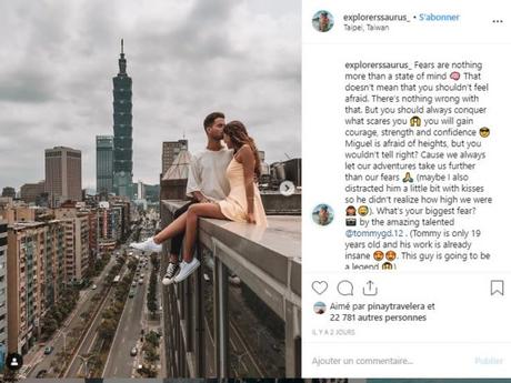 Les instagrameurs vont-ils trop loin ? Viens au se met au bord