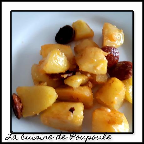 Cocotte de pommes de terre au chorizo