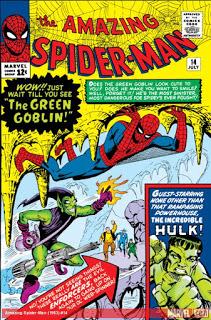 OLDIES : THE AMAZING SPIDER-MAN #14 (1964) VOICI VENIR LE BOUFFON VERT