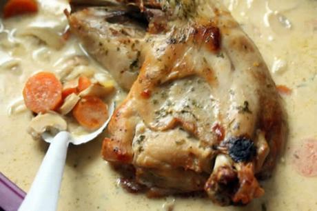 Cuisses de dinde aux légumes au cookeo