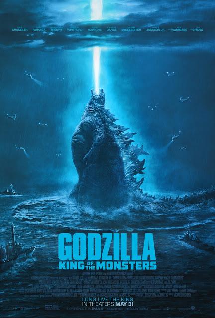 Nouvelle affiche US pour Godzilla 2 : Roi des Monstres de Michael Dougherty