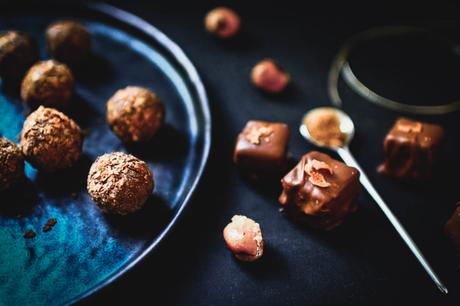 Chocolats pralinés feuilletés Chocolats pralinés feuilletés