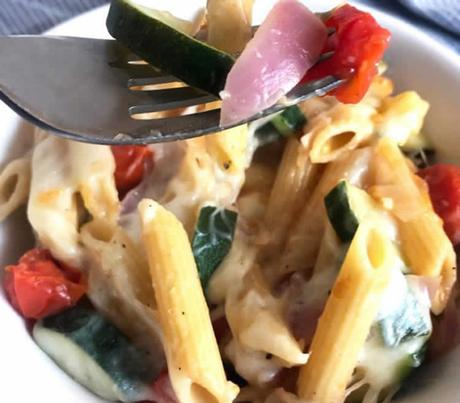 Recette penne et légumes ww