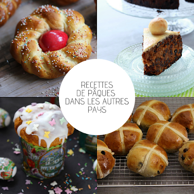 hot cross buns , koutlitch , osterminze , simnel cake .... fêter Pâques