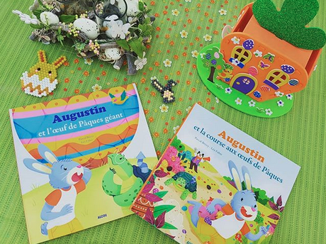 Augustin et la course aux oeufs de Pâques - Augustin et l'oeuf de Pâques géant - Pascal Brissy et Léa Fabre