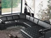 canapé noir convertible