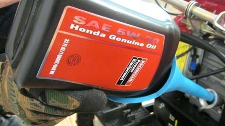 honda lawn mower oil honda gcv160 lawn mower oil type