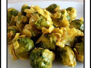 Choux de Bruxelles à l’indienne