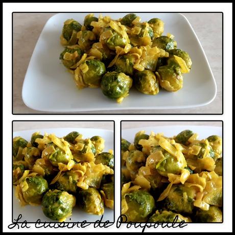 Choux de Bruxelles à l’indienne