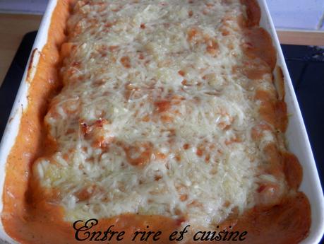 Cannelloni au boeuf et à l'aubergine Cannelloni au boeuf et à l'aubergine