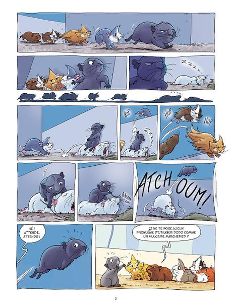 Les cochons dingues tome 2 aux editions Delcourt page 3