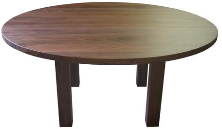 table ronde bois massif