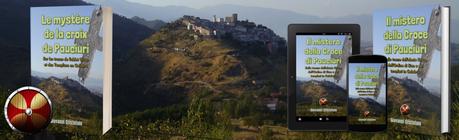 Un panneau publicitaire de 10 mètres a été installé en Italie pour annoncer le livre « Le mystère de la croix de Pauciuri »